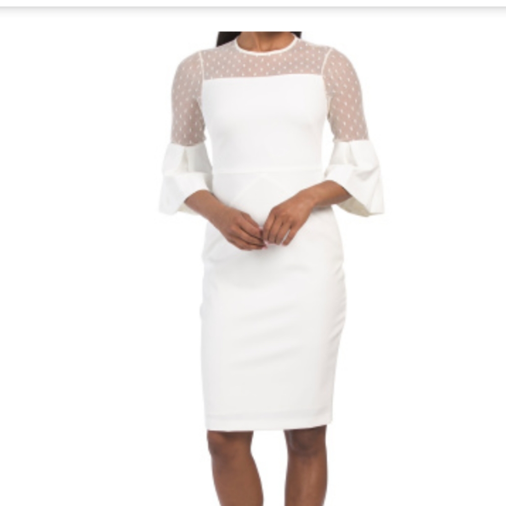 Eliza J Illusion dress